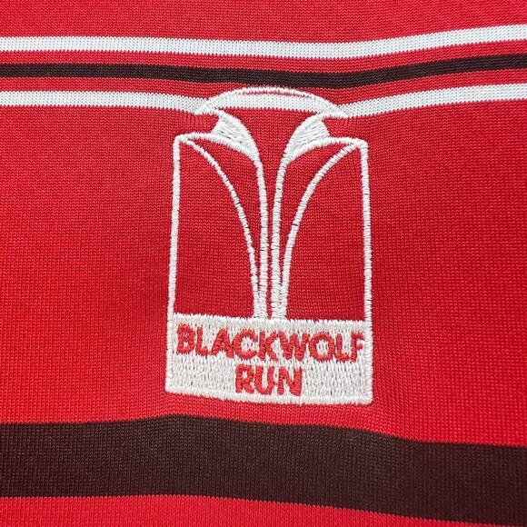 Under Armour Blackwolf Run Red Golf Polo - Picture 3 of 10